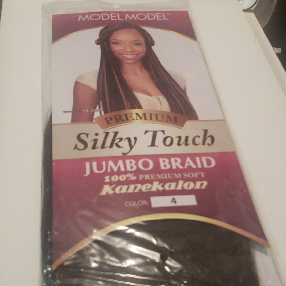 Silky Touch Jumbo Braid - Black